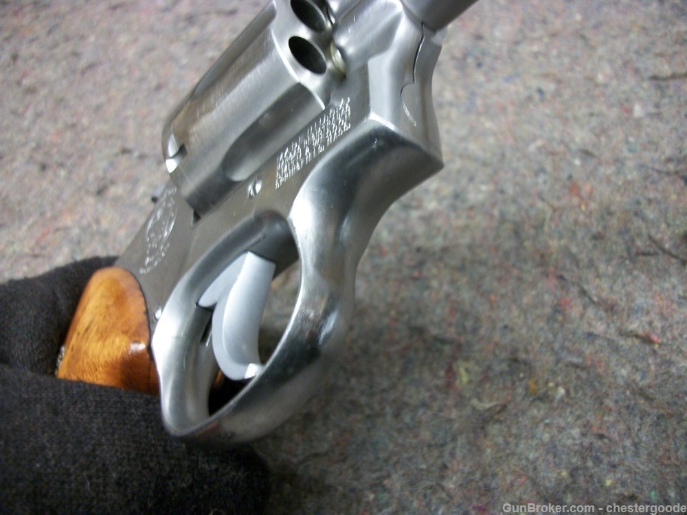 SMITH & WESSON 686 STAINLESS 4" NO DASH-img-17