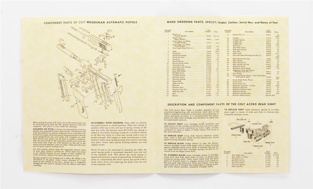 Colt Woodsman Series 3 Instruction Manual-img-2