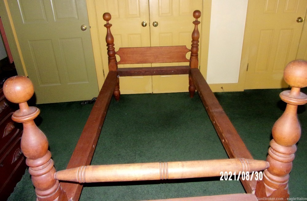 18TH CENTURY - EARLY 19TH CENTURY CANNON BALL BED-img-9