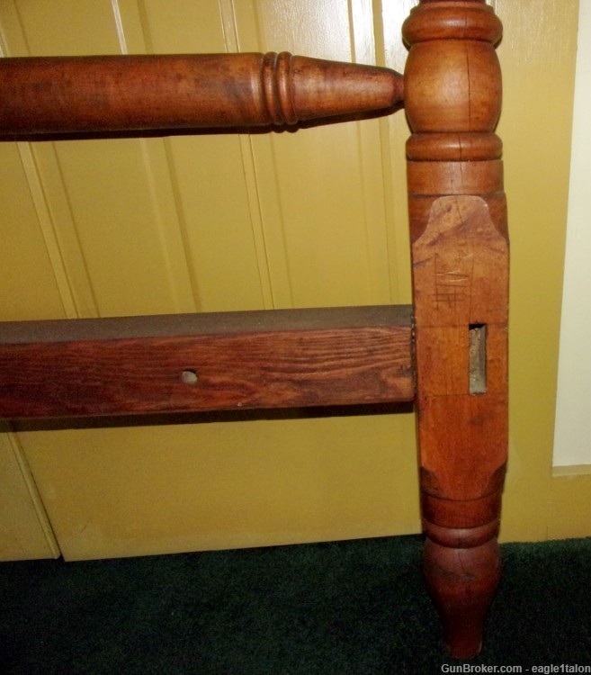 18TH CENTURY - EARLY 19TH CENTURY CANNON BALL BED-img-7