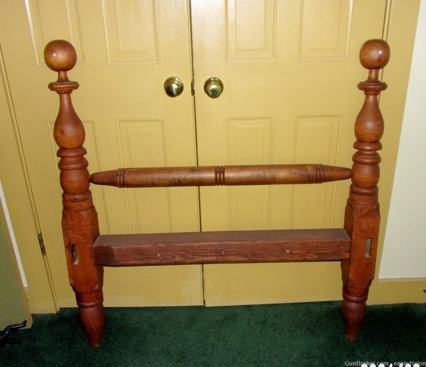 18TH CENTURY - EARLY 19TH CENTURY CANNON BALL BED-img-5