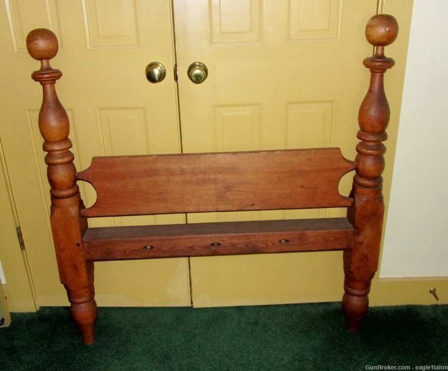 18TH CENTURY - EARLY 19TH CENTURY CANNON BALL BED-img-0