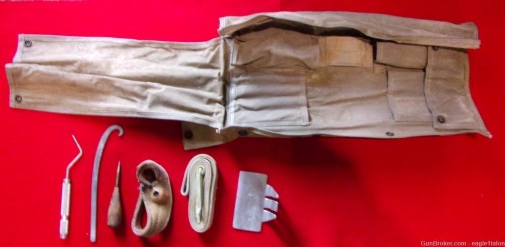 WWII U.S. NAVY CARRIER PILOT'S PARACHUTE RIGGER'S KIT-img-4