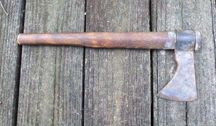 1800's Round Poll Trade Axe from Northeast Tennessee-img-4