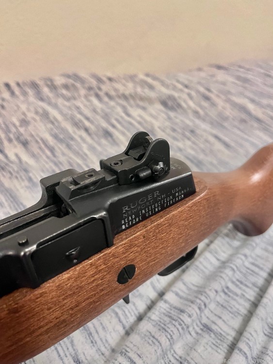 UPGRADED Mini 14 Ranch Rifle 584 Wood 223 Check Desc -img-1