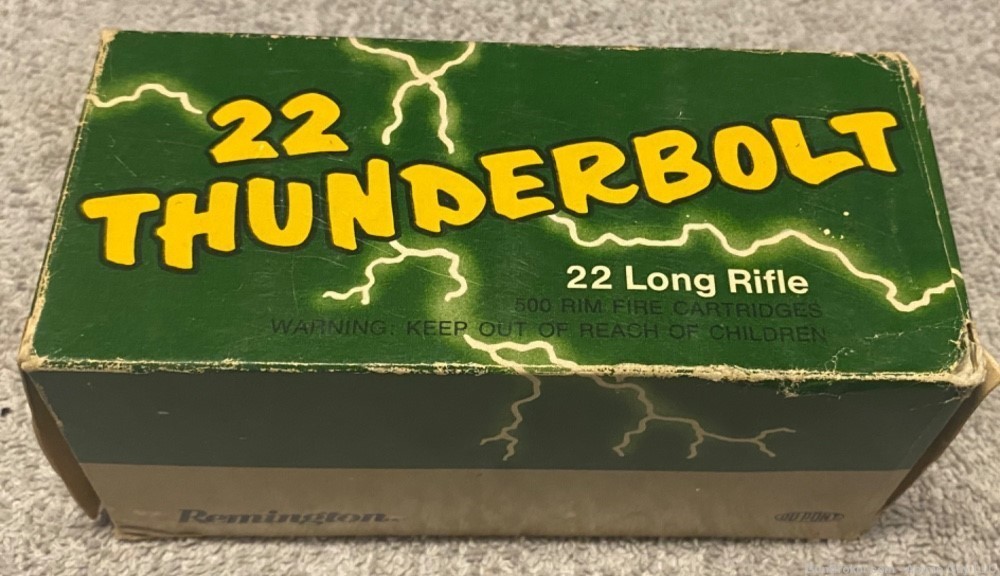 Remington .22lr Thunderbolt ammunition -img-0