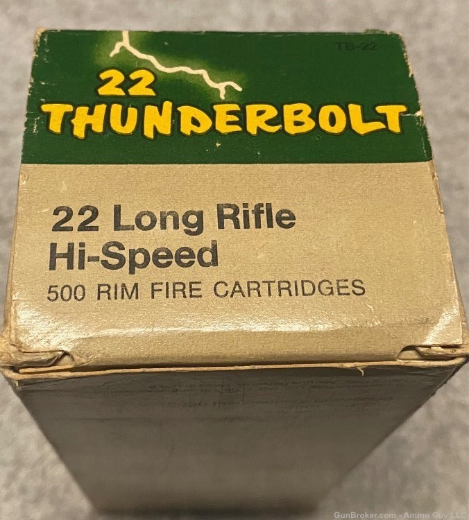 Remington .22lr Thunderbolt ammunition -img-1