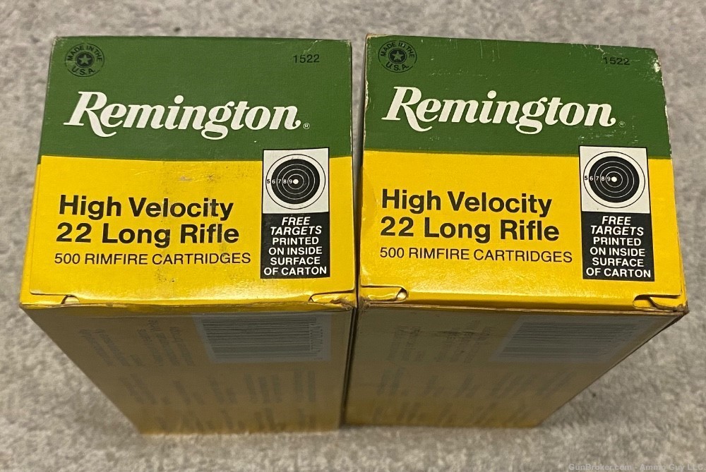 Remington .22lr Golden bullet ammunition -img-1