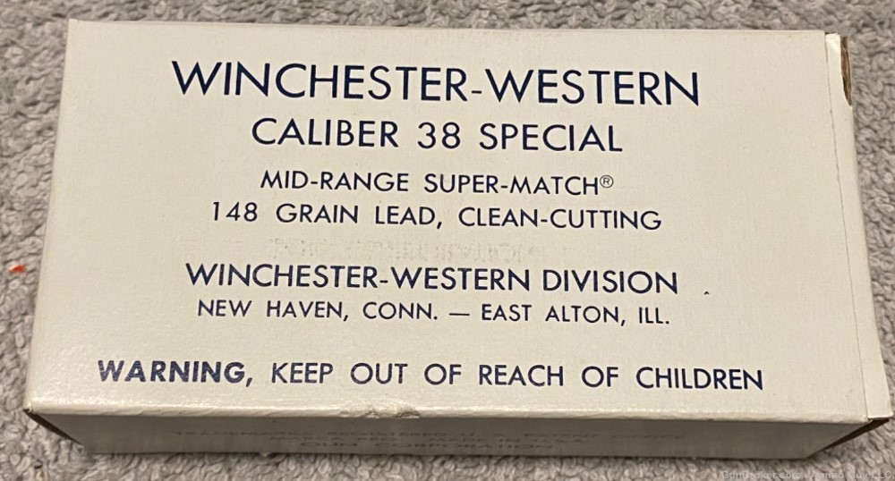 Winchester Western 38 special Super Match Ammo can 1200 rounds-img-0