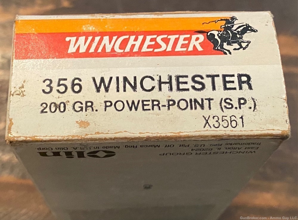 Winchester 356 win. Ammunition -img-0