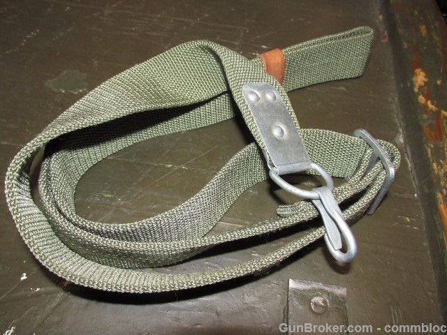 EARLY MILLED POLISH AK SLING AK47 AKM PKM SOFT COTTON-LIKE CANVAS, SELECT -img-2