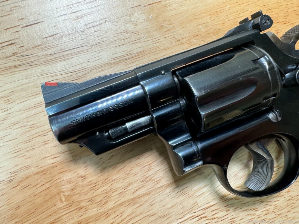 S&W Smith & Wesson Model 19-3 .357 Magnum Revolver with box & Custom Grips-img-12