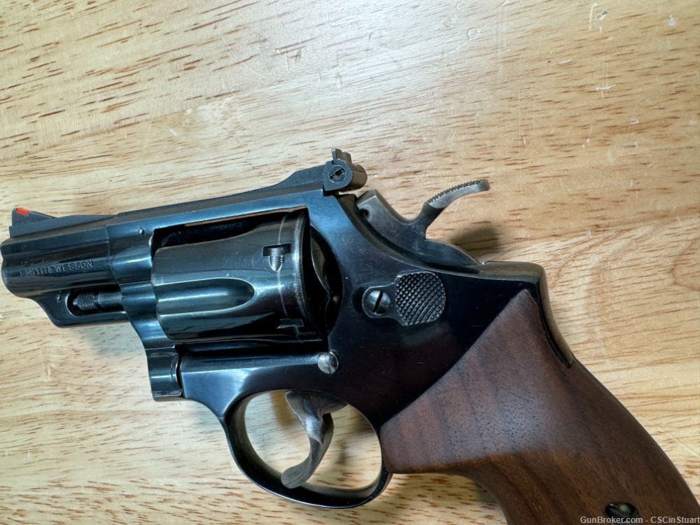 S&W Smith & Wesson Model 19-3 .357 Magnum Revolver with box & Custom Grips-img-13