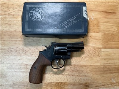 S&W Smith & Wesson Model 19-3 .357 Magnum Revolver with box & Custom Grips
