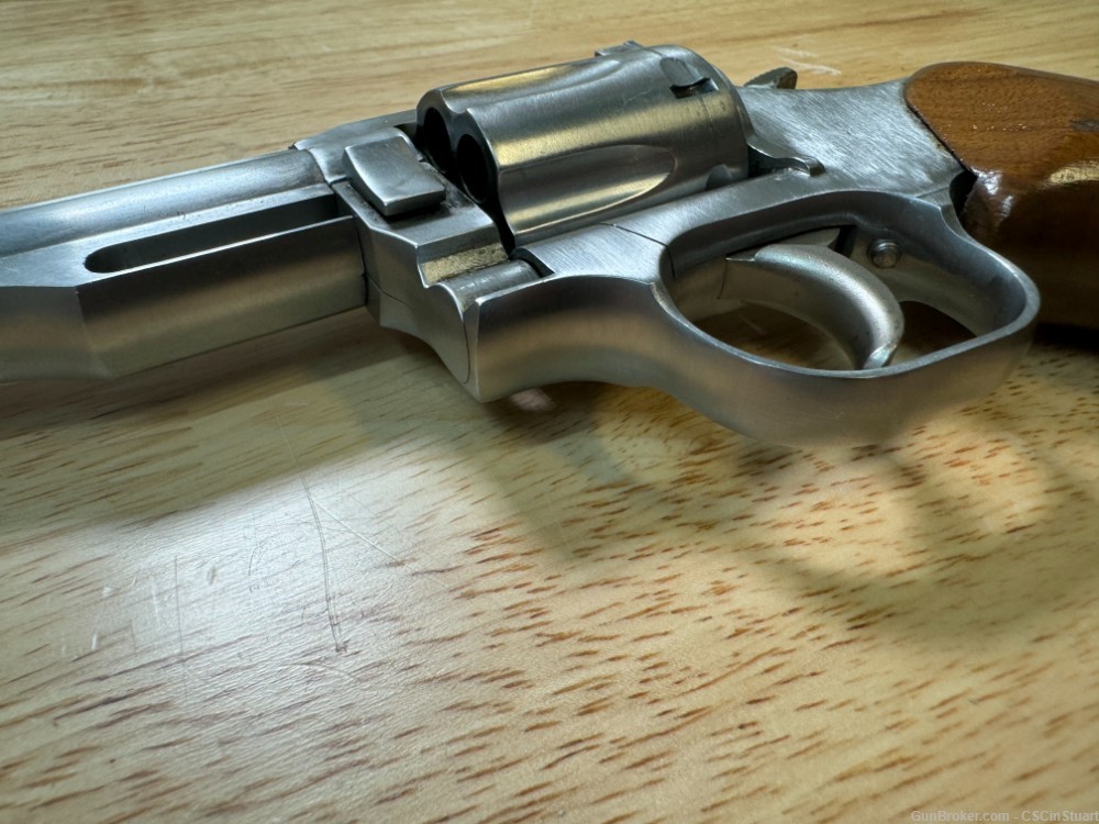 Dan Wesson .357 Magnum STAINLESS Revolver Look! Beautiful shape! Buy now!-img-11