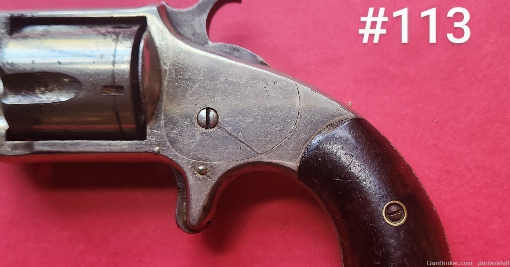 Hopkins & Allen Model "Blue Jacket No.2" Pocket Revolver. .32 Rimfire. -img-6