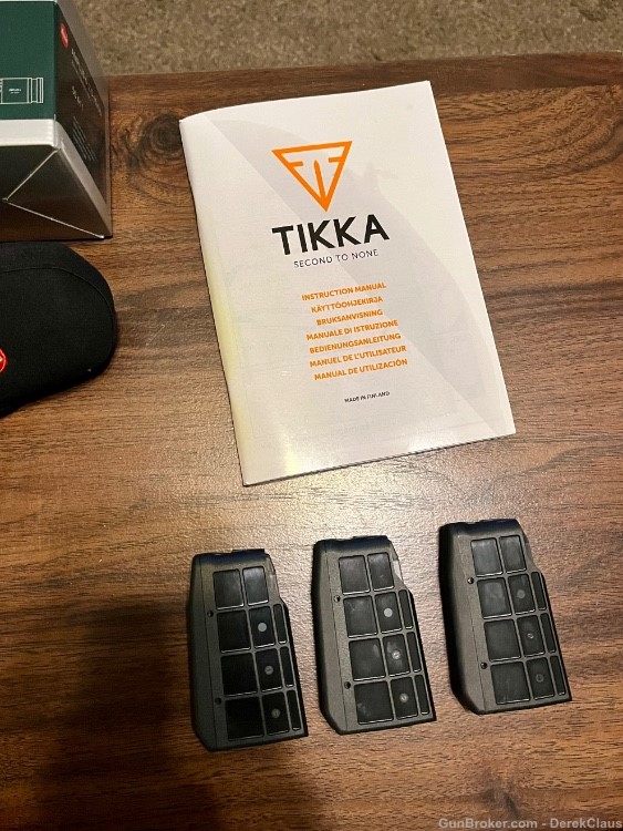Tikka T3X Lite Roughtech Ember NEW! 7MM Mag Titanium parts, Leica Amplus 6-img-15