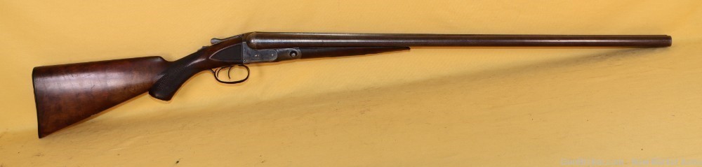 Fine Parker Brothers 12 Ga Damascus Shotgun GH Grade c. 1899-img-2