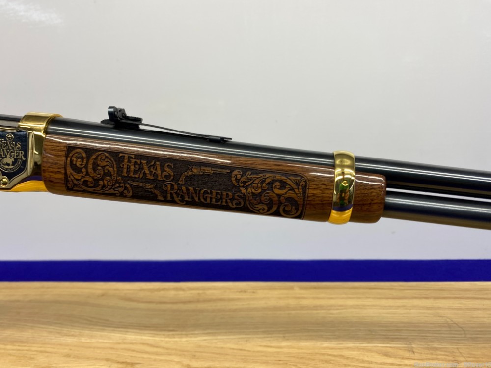 Winchester 94AE .30-30 Gold *"TEXAS RANGER TRIBUTE"* ENGRAVED SET 2 OF 2-img-10