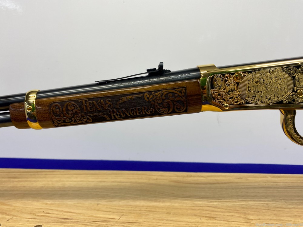 Winchester 94AE .30-30 Gold *"TEXAS RANGER TRIBUTE"* ENGRAVED SET 2 OF 2-img-22