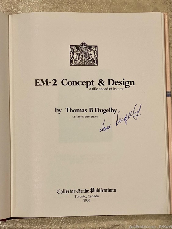 EM-2 Concept and Design by Thomas Dugleby  Signed Rare-img-3