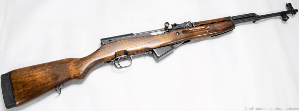 Soviet SKS 7.62x39mm Semi-Auto Rifle with Tula Arsenal Stamps-img-0