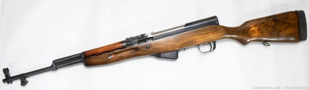 Soviet SKS 7.62x39mm Semi-Auto Rifle with Tula Arsenal Stamps-img-1