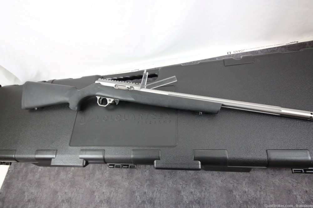 Volquartsen Custom Deluxe Stainless Steel in 17 HMR - 18" Barrel and 3 Mags-img-1