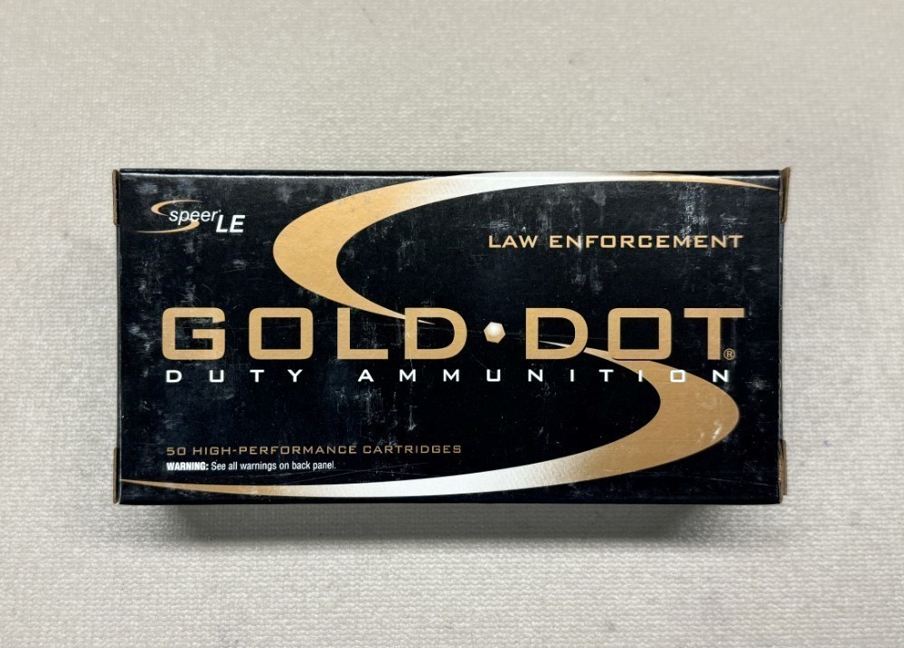 1000 Rounds Speer Gold Dot 357 Sig Law Enforcement Ammo-img-4