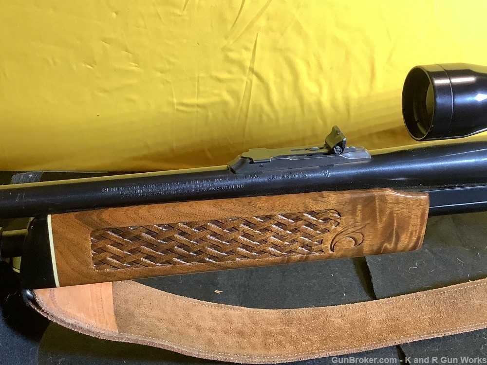 Rifle, Remington 760BDL, 30-06 Sprg, 22" Barrel, Walnut Monty Carlo Stock-img-7