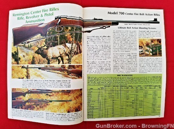 Orig Remington Catalog 1973 Model 3200 XP-100-img-3