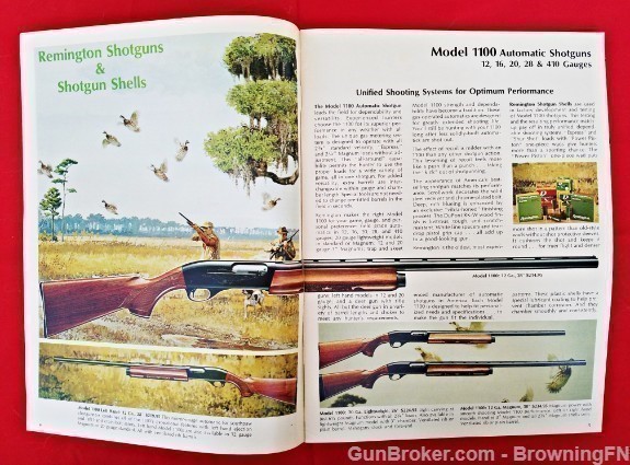 Orig Remington Catalog 1973 Model 3200 XP-100-img-1
