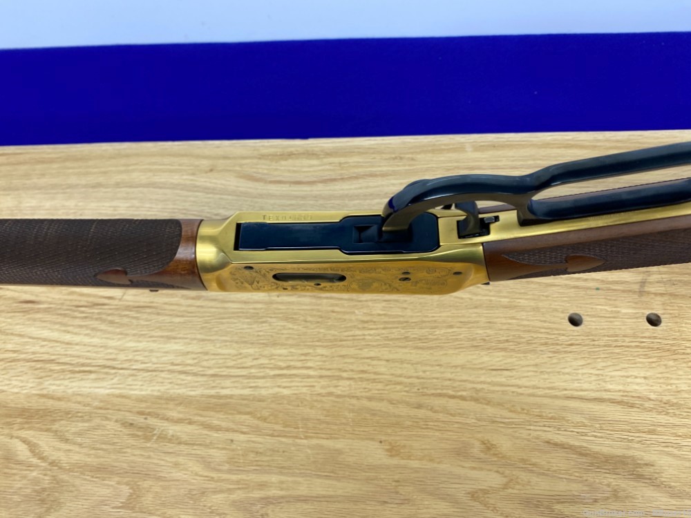 1986 Winchester 94 .38-55 Gold 18.5" -TEXAS SESQUICENTENNIAL CARBINE- Rare -img-39