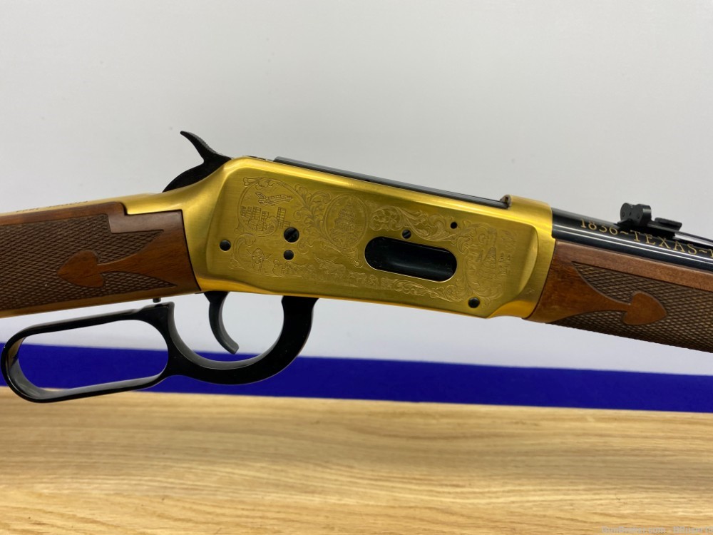 1986 Winchester 94 .38-55 Gold 18.5" -TEXAS SESQUICENTENNIAL CARBINE- Rare -img-8