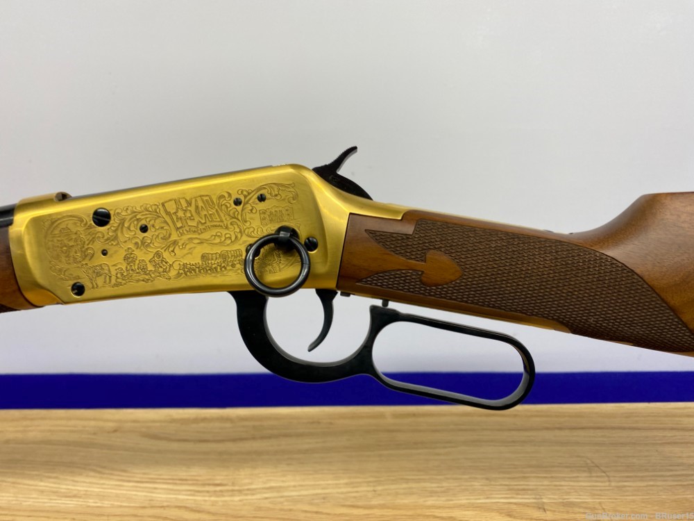 1986 Winchester 94 .38-55 Gold 18.5" -TEXAS SESQUICENTENNIAL CARBINE- Rare -img-22