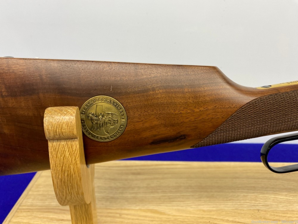 1986 Winchester 94 .38-55 Gold 18.5" -TEXAS SESQUICENTENNIAL CARBINE- Rare -img-6