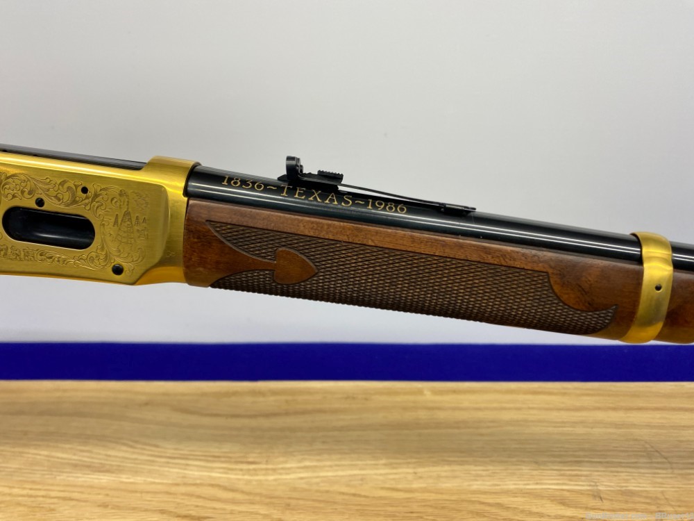 1986 Winchester 94 .38-55 Gold 18.5" -TEXAS SESQUICENTENNIAL CARBINE- Rare -img-9