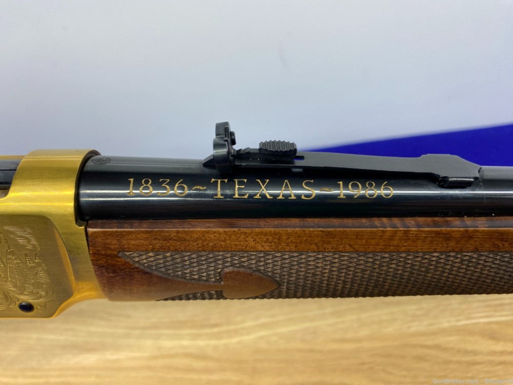 1986 Winchester 94 .38-55 Gold 18.5" -TEXAS SESQUICENTENNIAL CARBINE- Rare -img-15