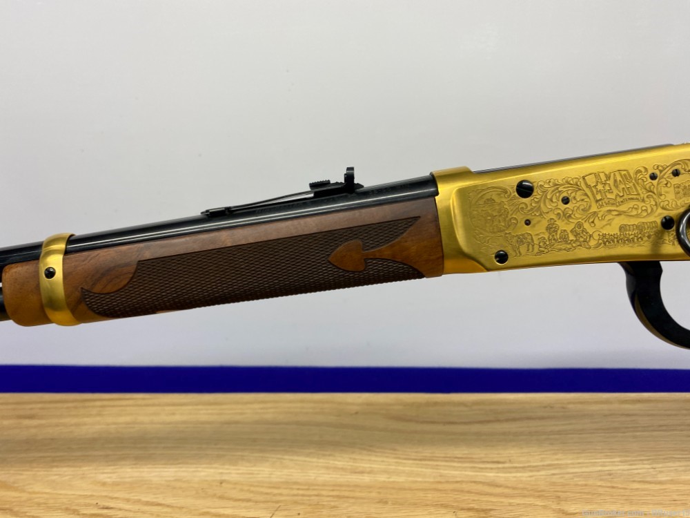 1986 Winchester 94 .38-55 Gold 18.5" -TEXAS SESQUICENTENNIAL CARBINE- Rare -img-23