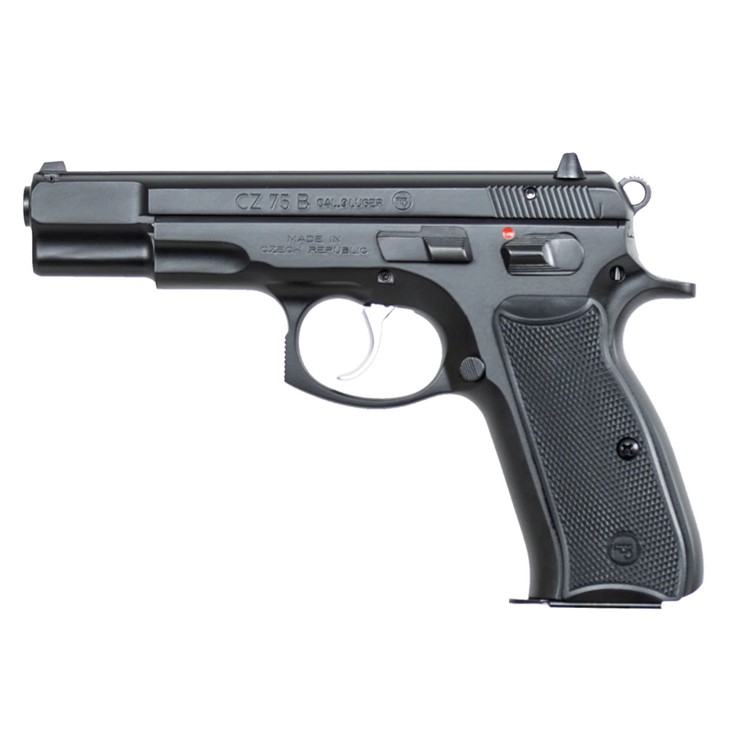 Cz-Usa CZ 75B 9mm Luger 4.72 BBL Black Polycoat 16 Rd-img-0
