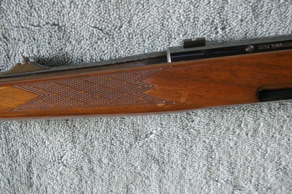Steyr Mannlicher Model S double set triggers 7mm Remington Magnum-img-8