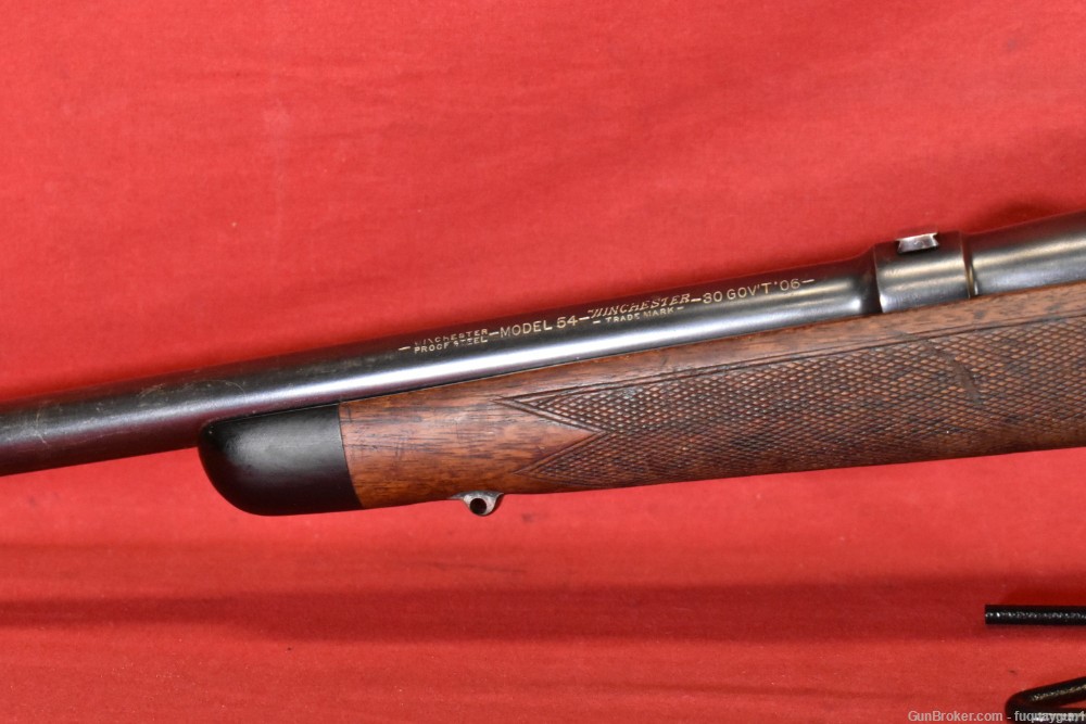 Winchester Model 54 Super Grade 30-06 24" 5rd 54-54 Lyman Peep MFG 1935-img-12