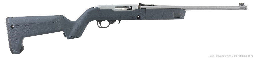RUGER 10/22 TAKEDOWN BACKPACKER STEALTH GRAY MAGPUL X-22 16.4" BBL .22LR-img-0