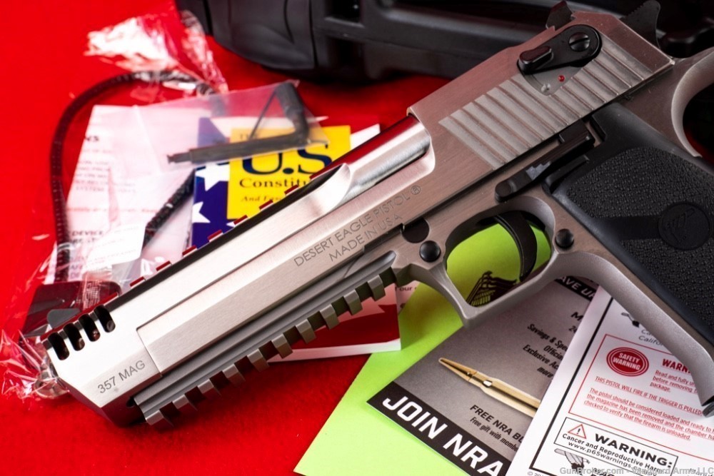 Magnum Research Desert Eagle 6" .357 Mag 9+1 Semi-Auto Pistol!-img-2