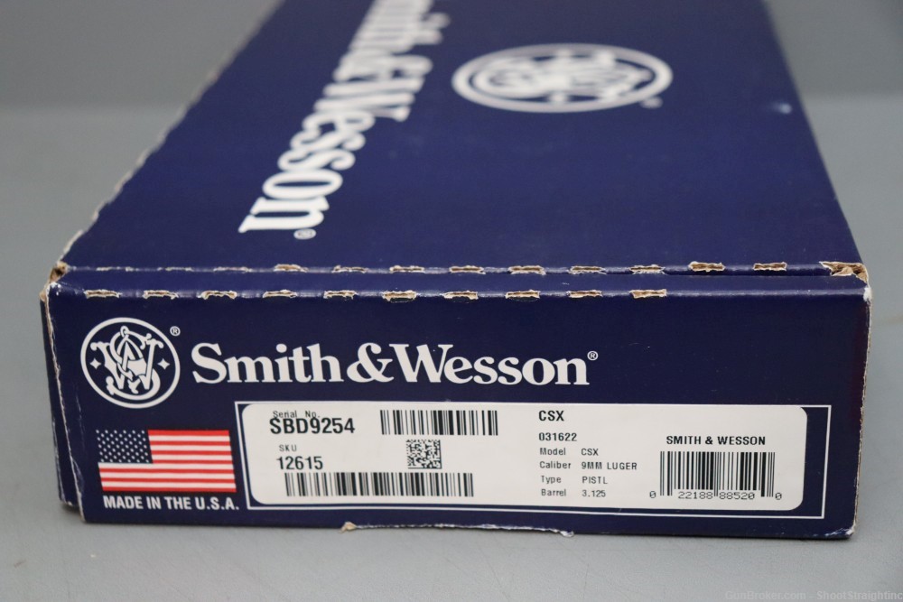 Smith & Wesson CSX 3.125" 9mm w/Box -img-20
