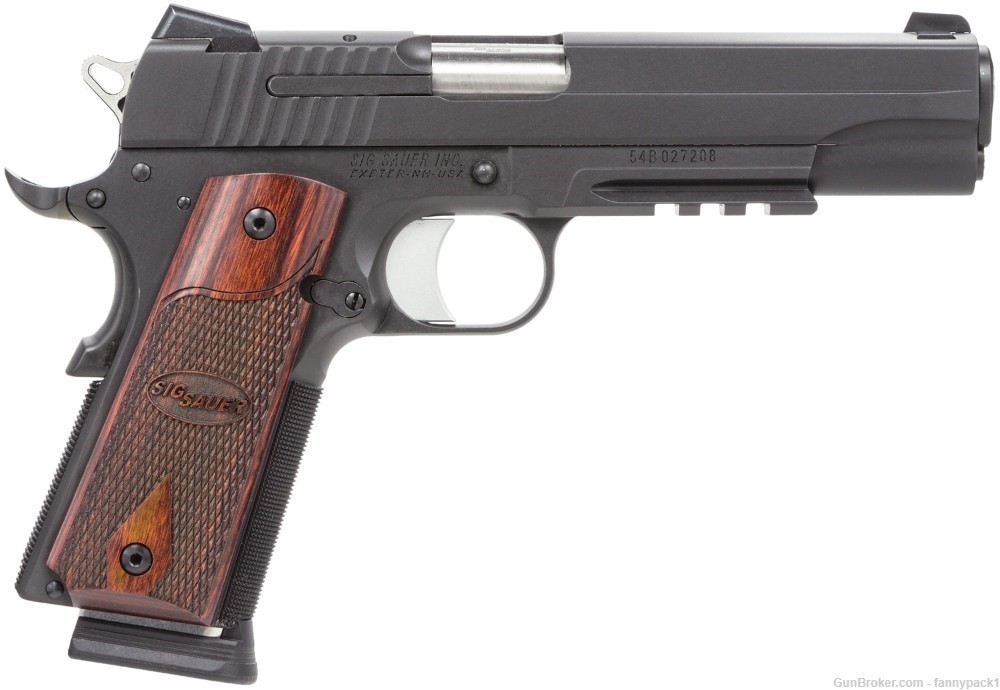 Sig Sauer 1911R45BSSCA 1911 *CA Compliant Full Size 45 ACP 8+1, 5" NIB-img-0