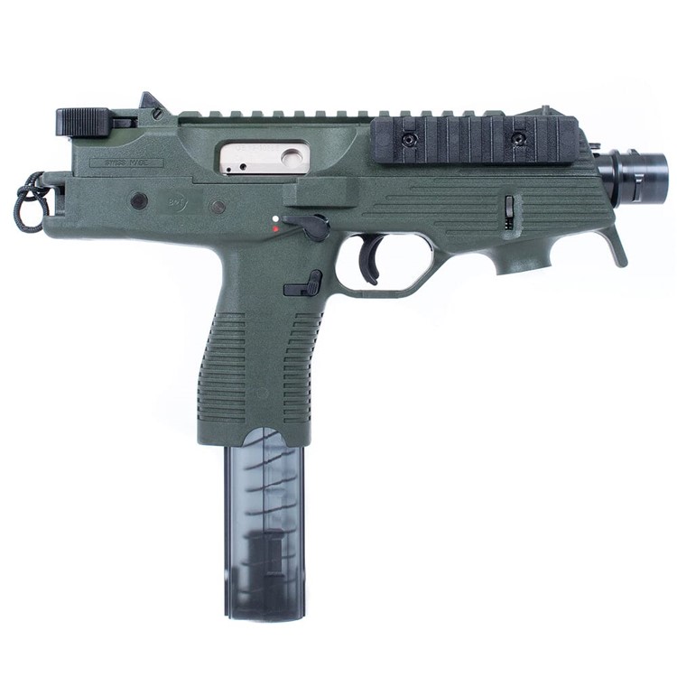 B&T TP9-N 9mm 5" Bbl Semi-Auto Tactical 30rd OD Green Pistol 30105-N-US-OD-img-0