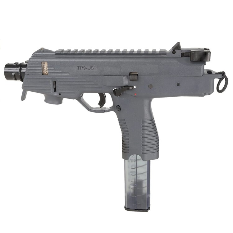 B&T TP9-N 9mm 5" Bbl Semi-Auto 30rd Sniper Grey Pistol BT-30105-N-US-SG-img-1