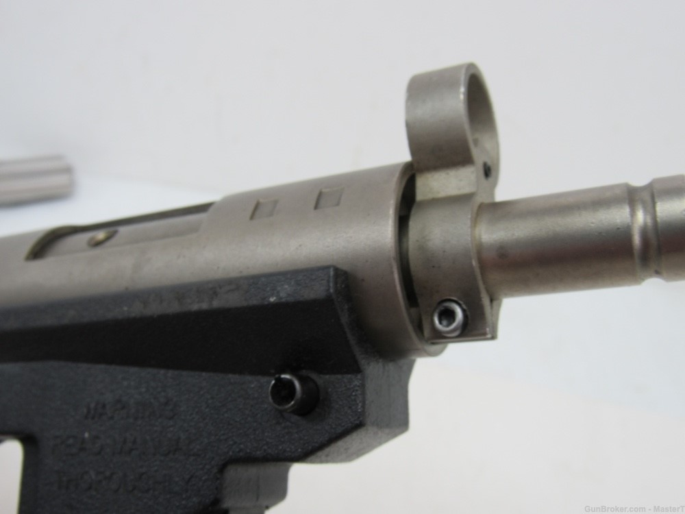  Nickel AA Arms Inc AP9 Pistol 9mm w/3”Brl $.01 Start No Reserve-img-9