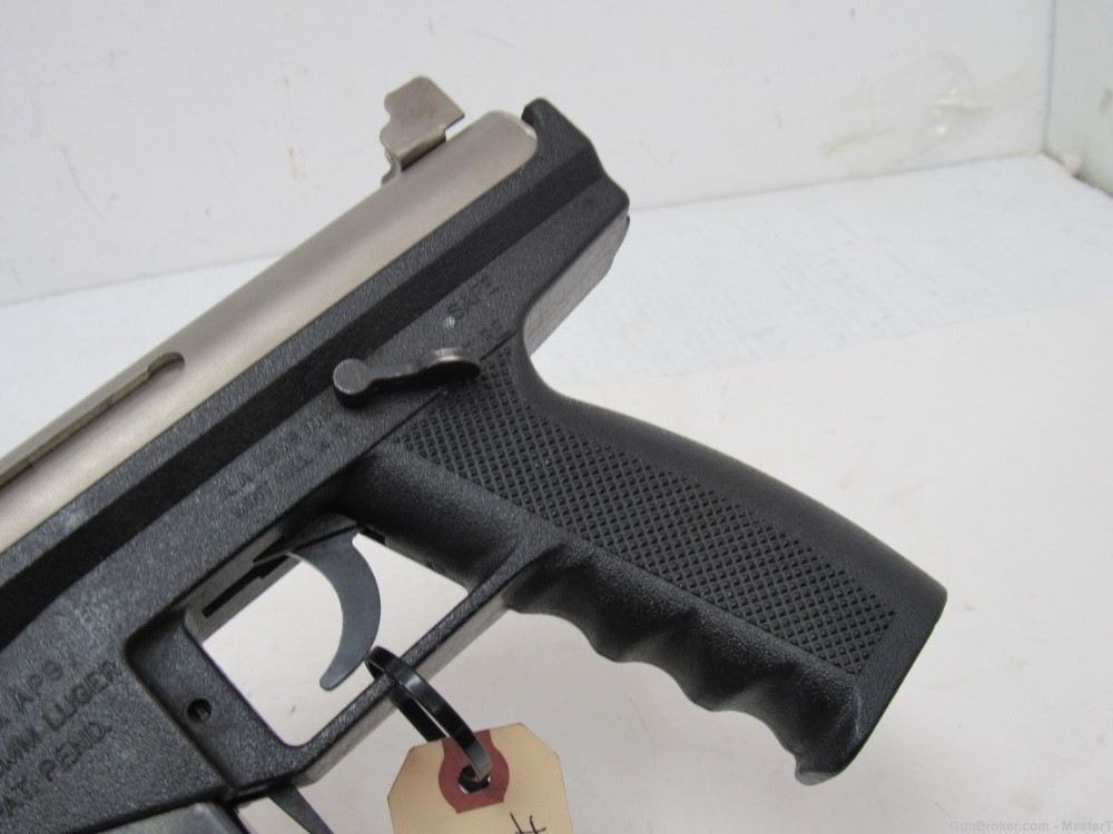  Nickel AA Arms Inc AP9 Pistol 9mm w/3”Brl $.01 Start No Reserve-img-13